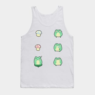 Kawaii Frogs Tank Top